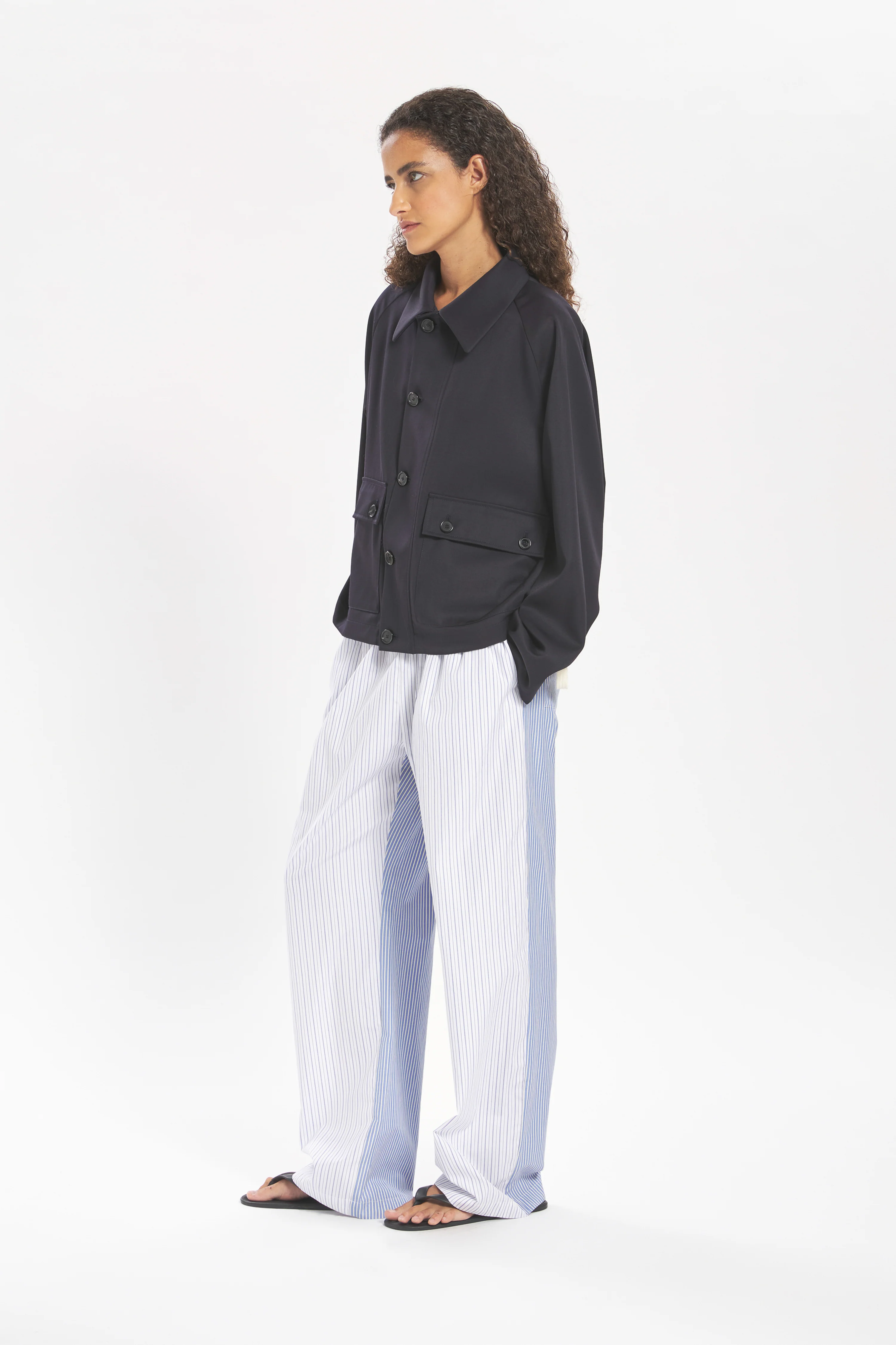 Coat Aria Semper  Navy - Image 3