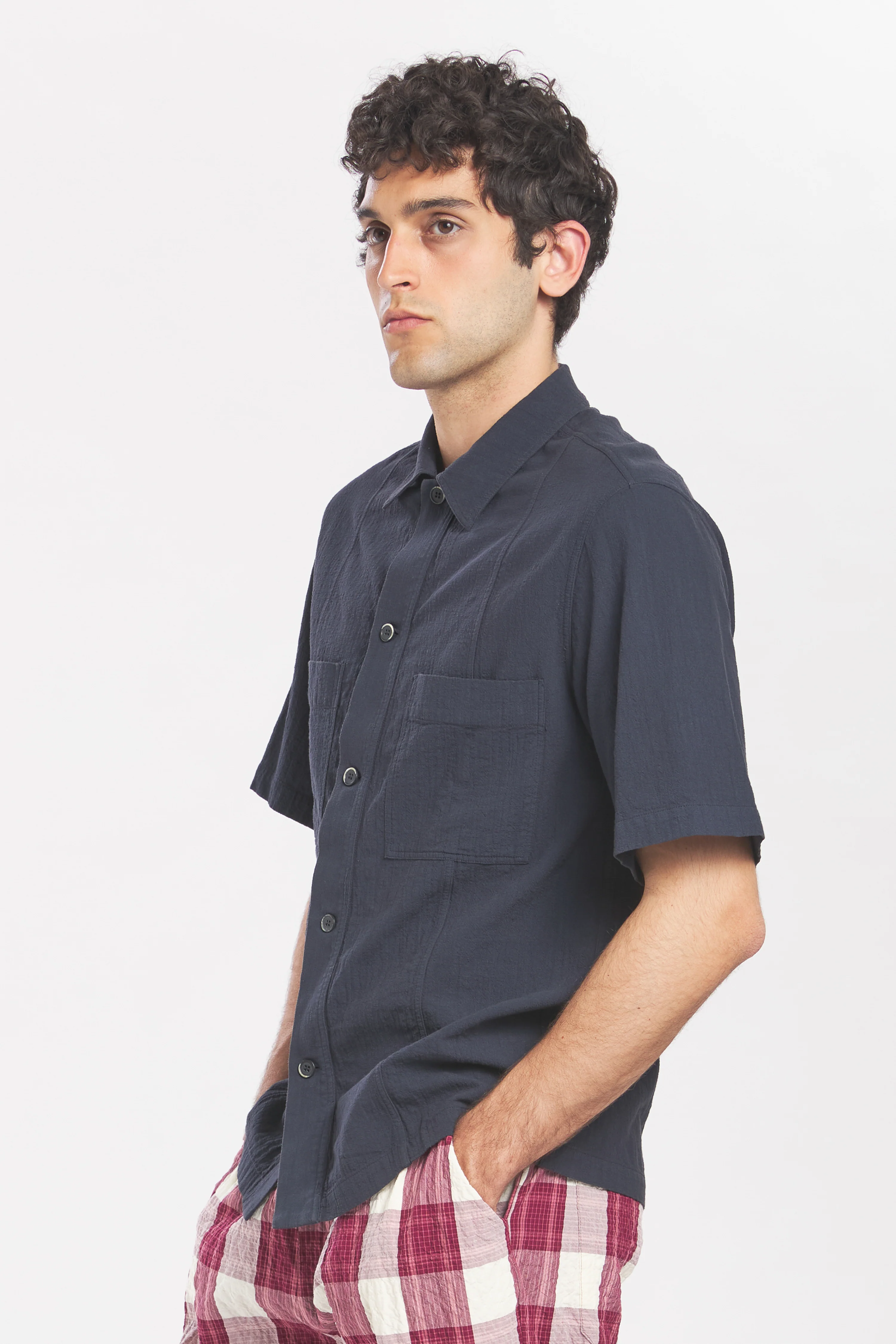 Overshirt Ganzer Lanchin Navy - Image 2