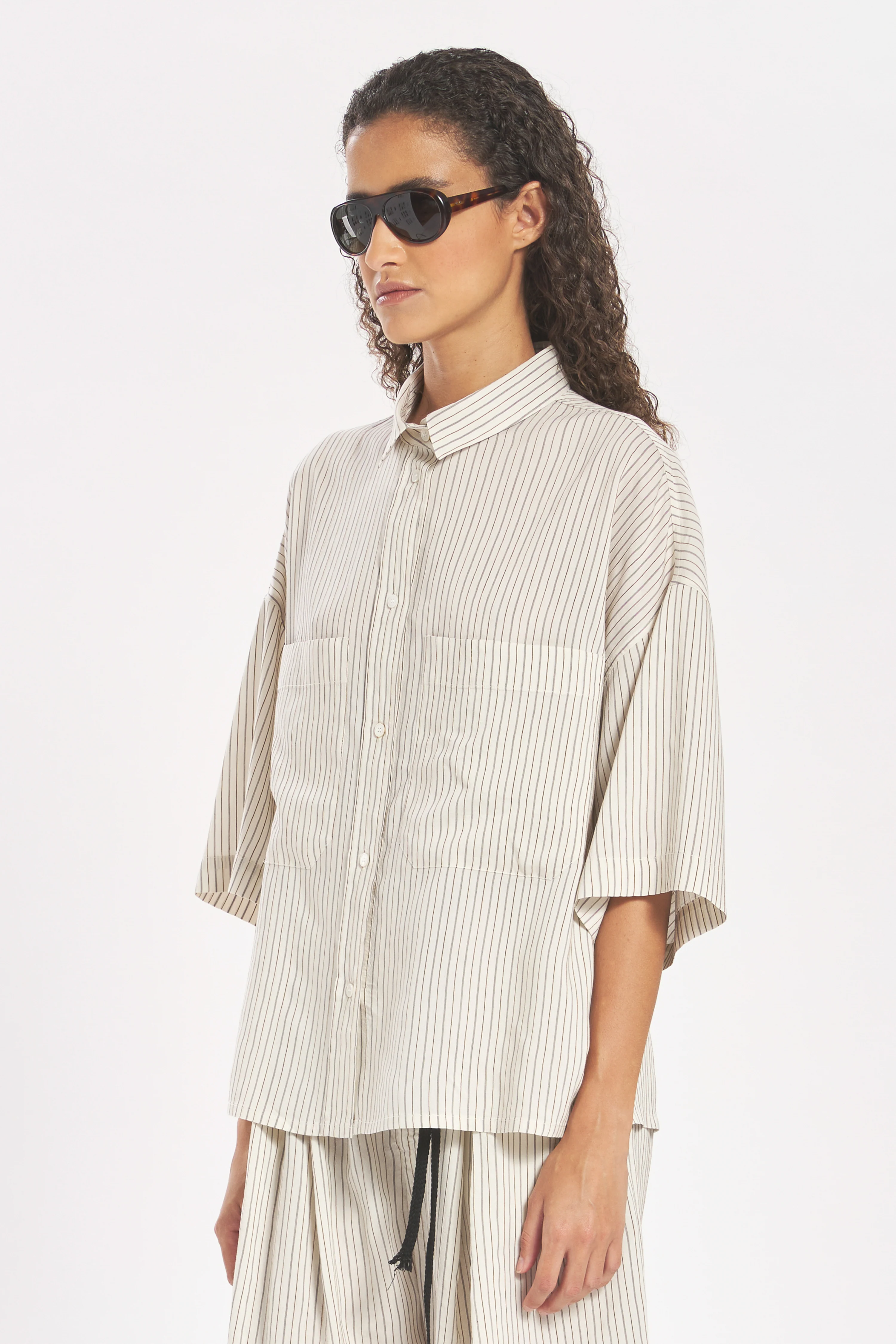 Shirt  Priscilla Sevi Avorio - Image 3