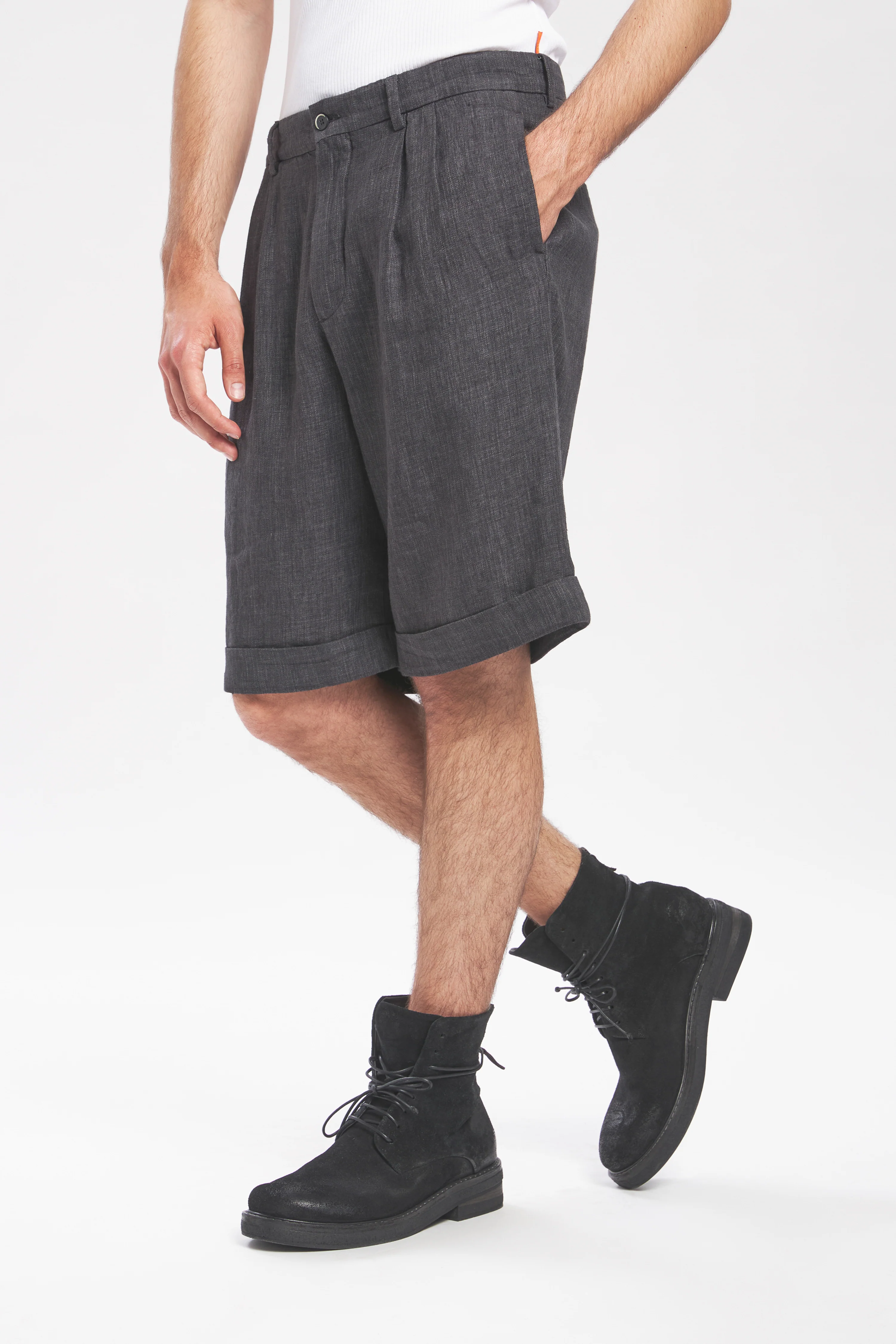 Shorts Scandola Simodo Piombo - Image 4