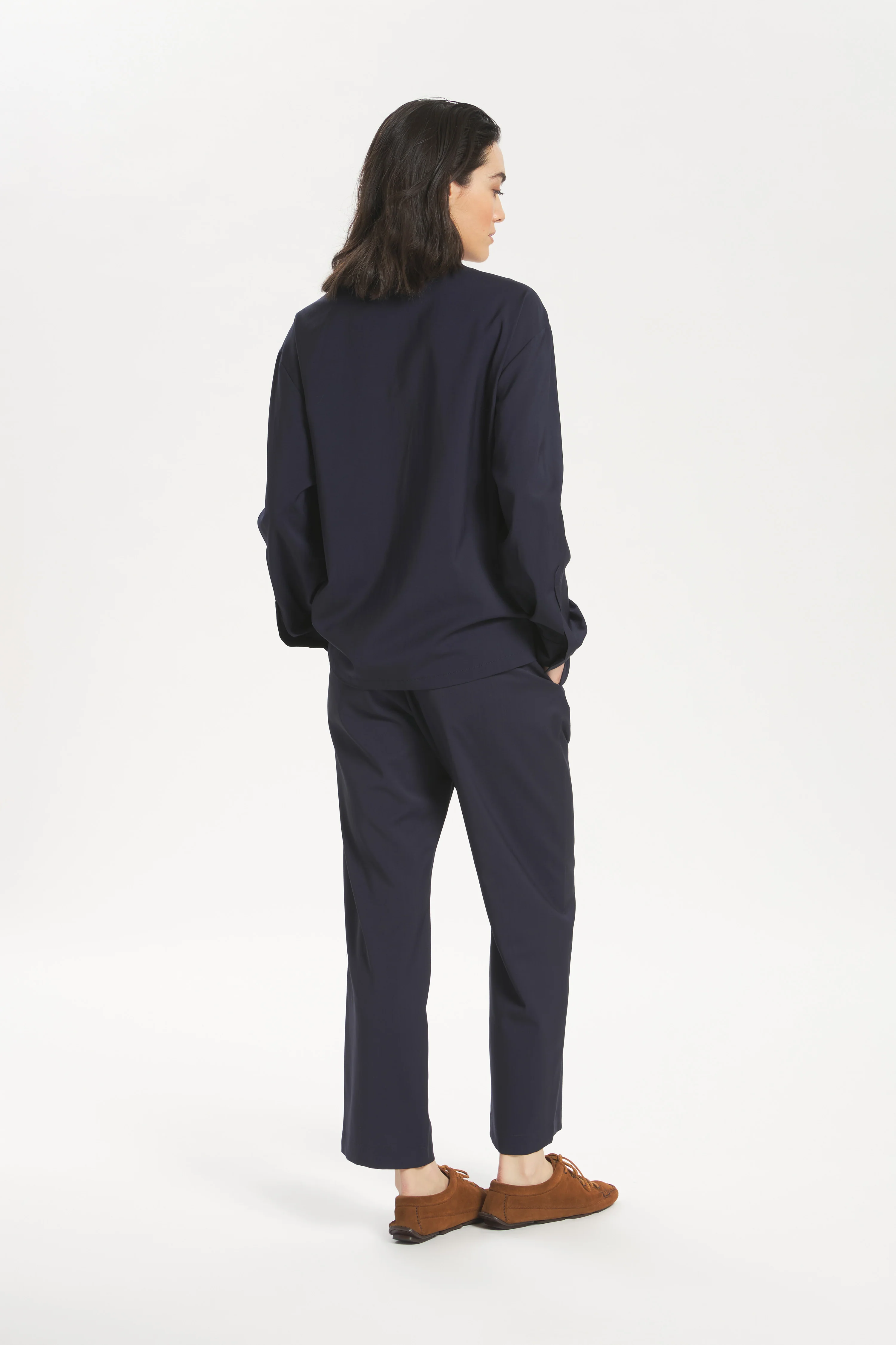Trousers Alfonso Tropical  Navy - Image 3