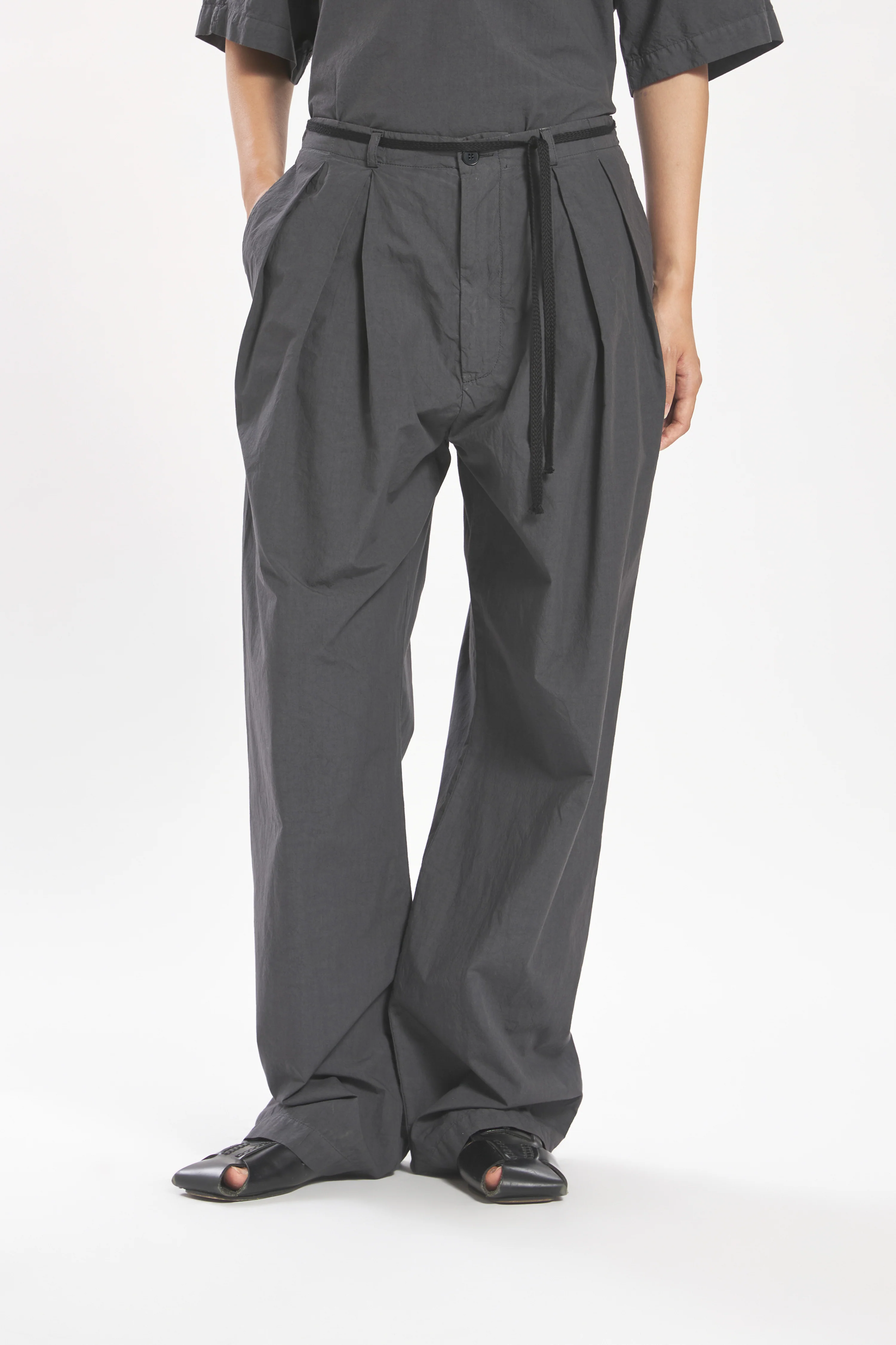 Trousers Pestrin Tendon Bronzo - Image 4