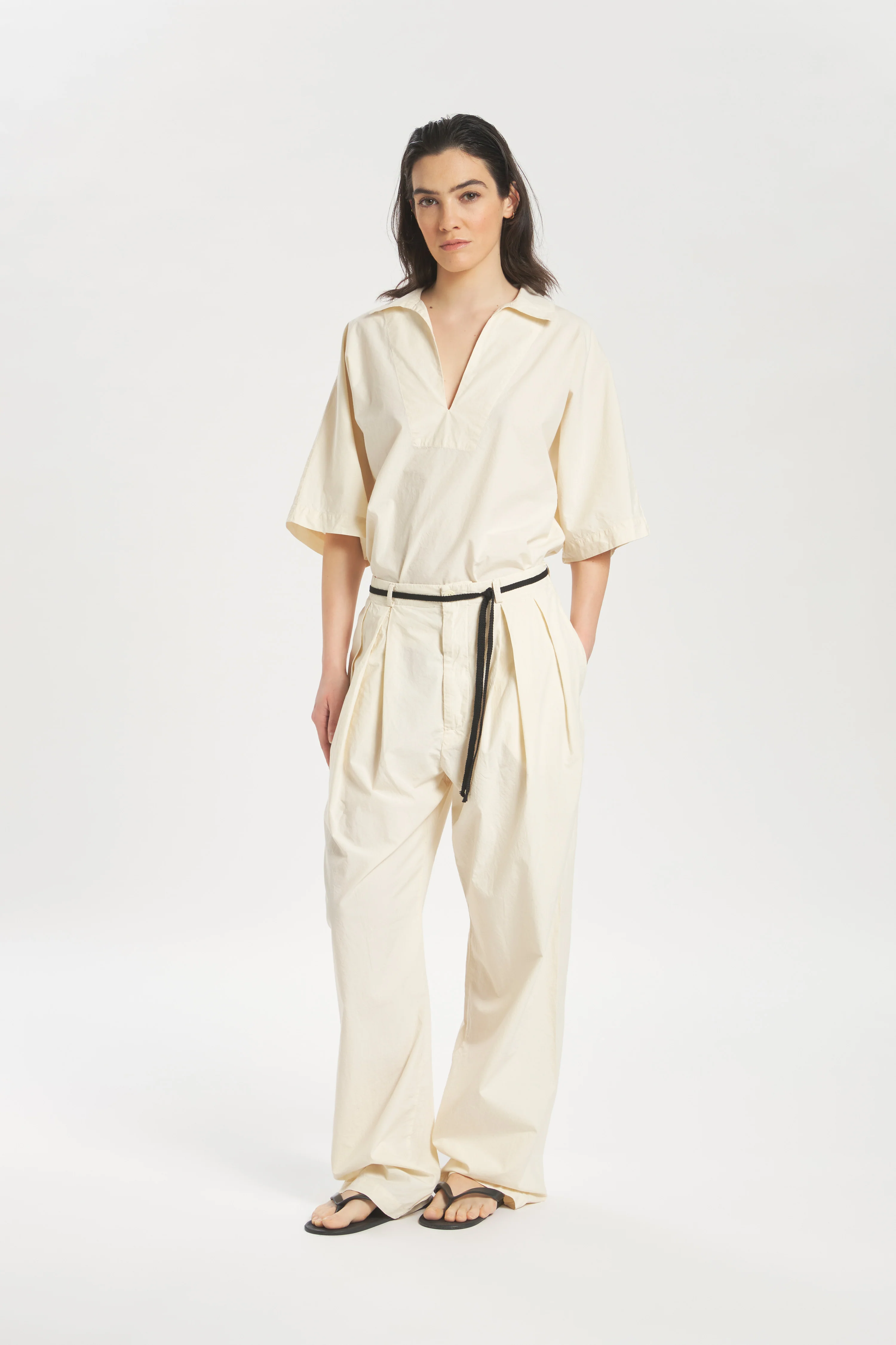 Trousers Pestrin Tendon Ecrù - Image 2