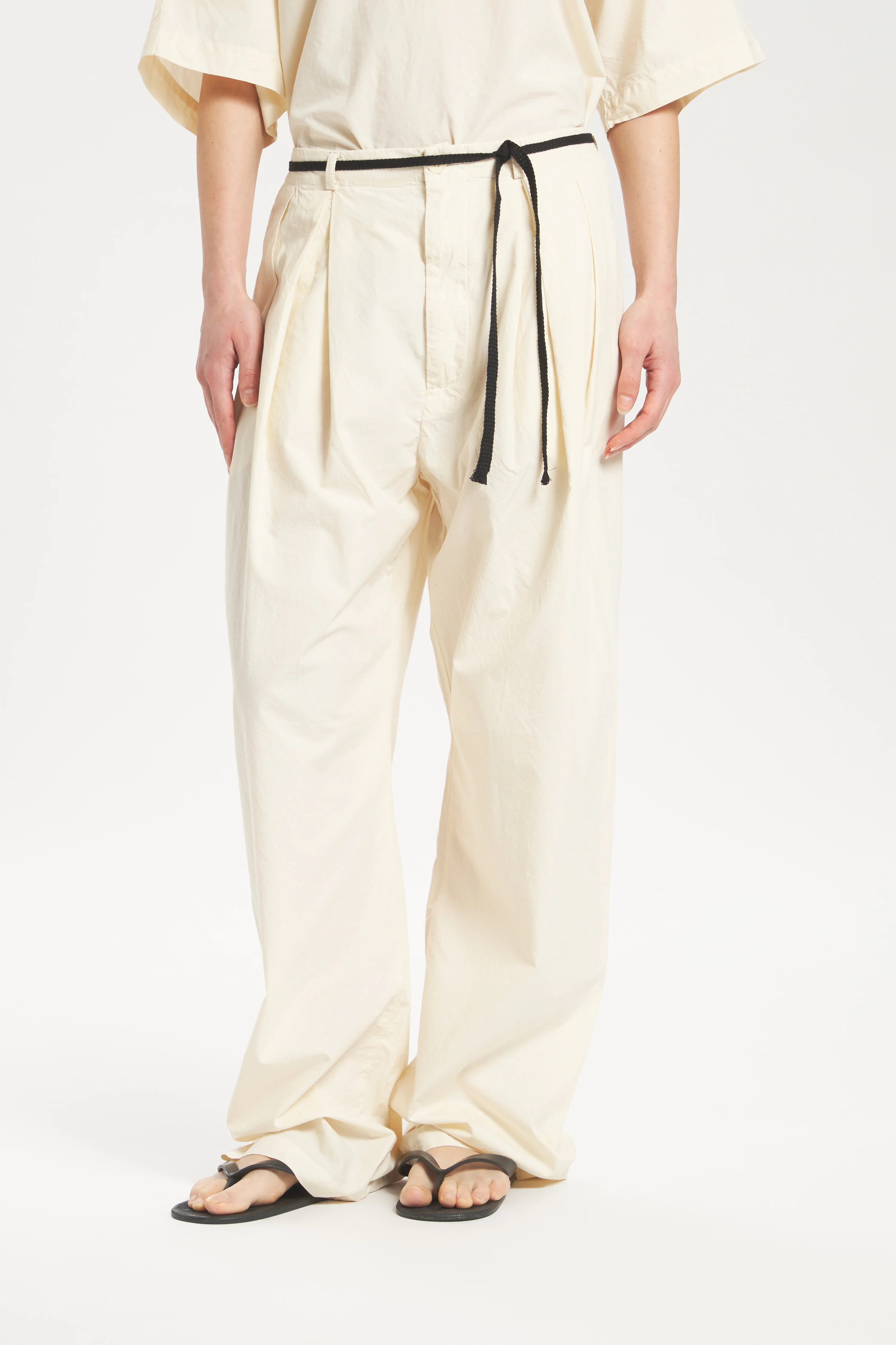 Trousers Pestrin Tendon Ecrù - Image 4