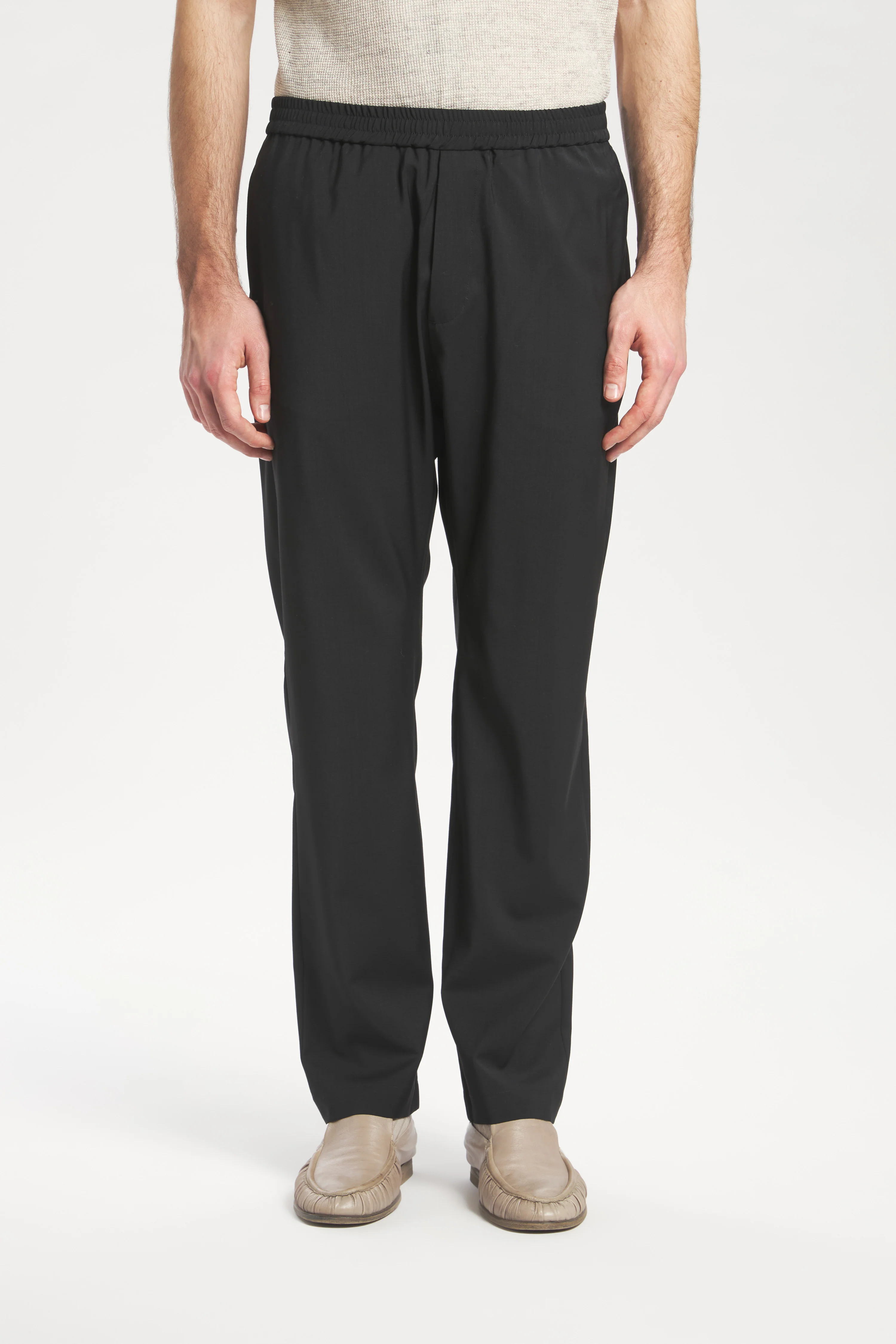 Trousers Riobarbo Tropical Nero - Image 4