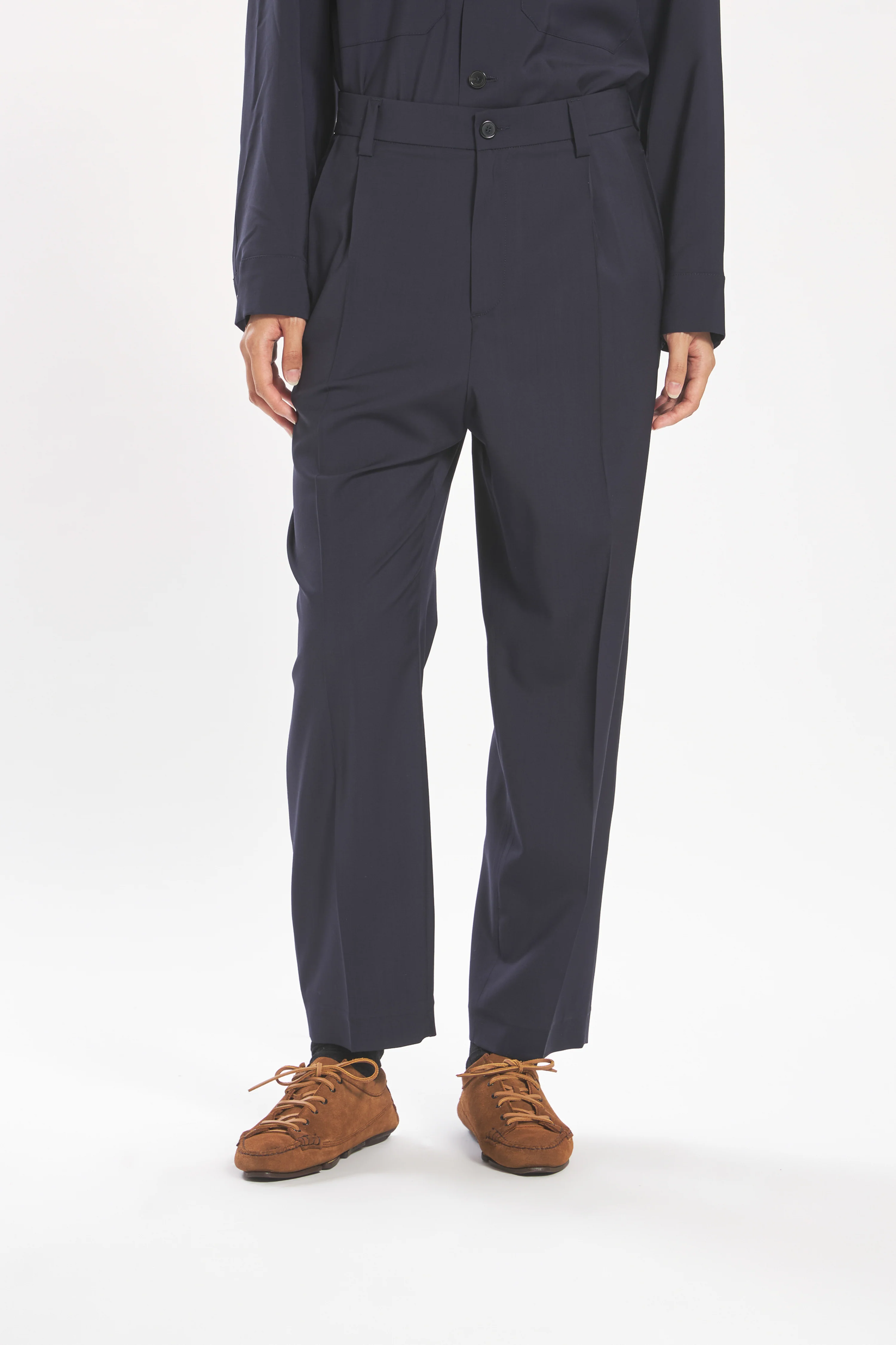Trousers Roxanne Tropical Navy - Image 4